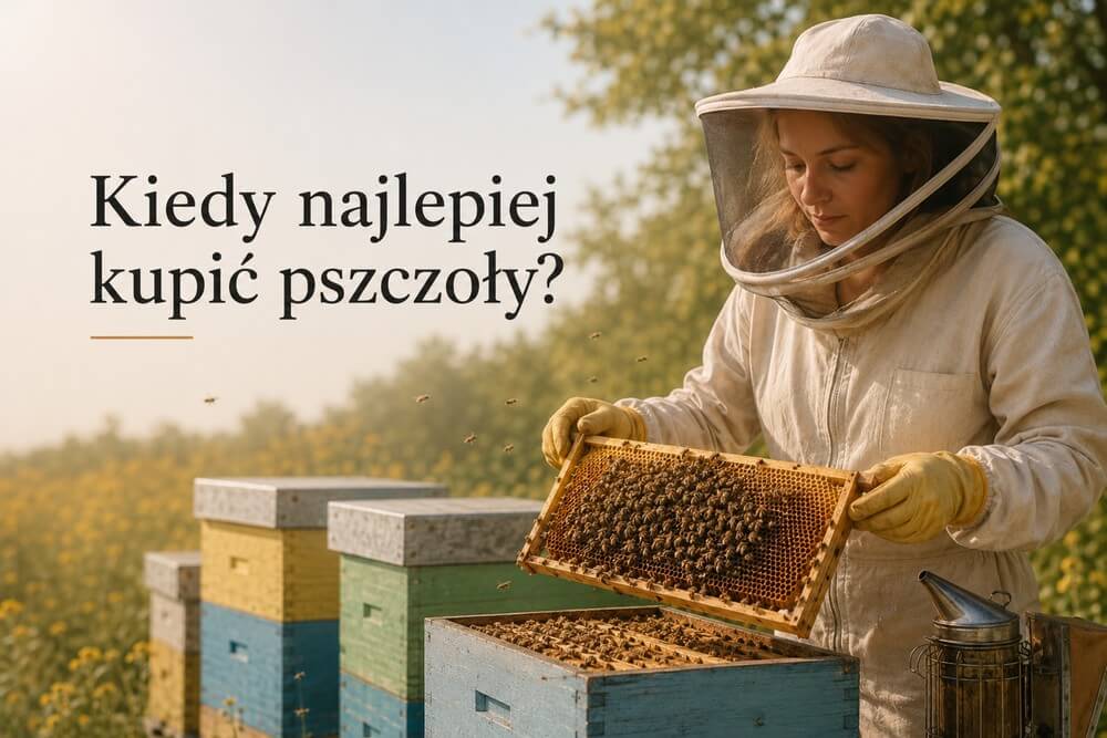Kiedy najlepiej kupić pszczoły? Termin zakupu rodziny lub odkładu