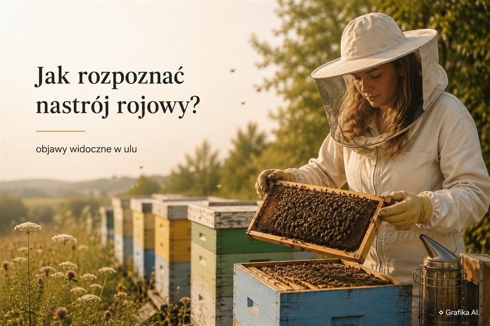 Jak rozpoznać nastrój rojowy? Objawy widoczne w ulu
