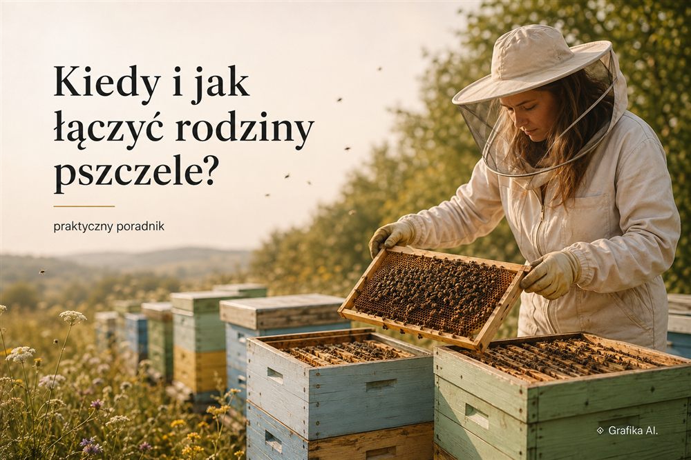 Kiedy i jak łączyć rodziny pszczele?